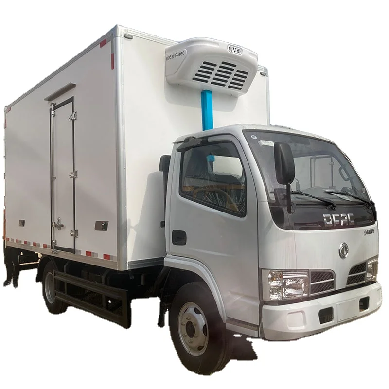 DFAC 4x2 4x4 RHD 5T THERMO KING свежие фрукты мясо морепродукты мороженое холодная доставка Грузовик Холодильник Морозильник холодильная камера