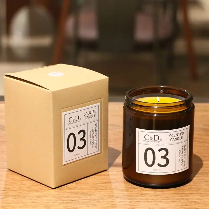 Hot Sale Home Gift Candles Private Label Scented Scented Candle Luxury In Jar