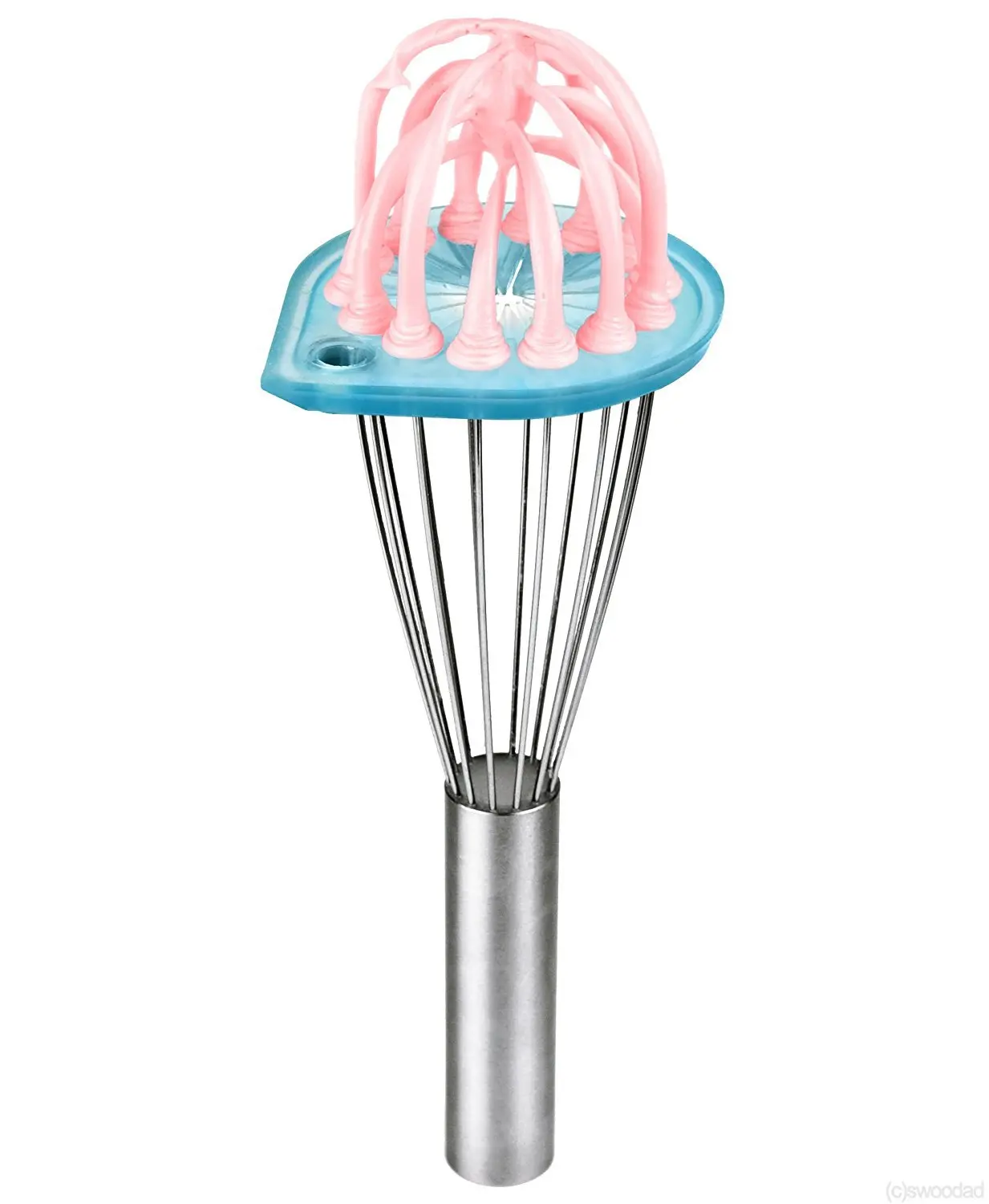 Stainless Steel Whisk Eggs Scraping Liquid Set for Blending Whisking Beating Scraping Cream Maker Baking Accessories