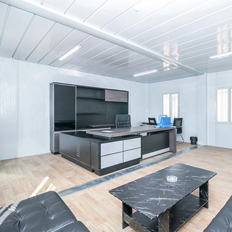 Prefab Container Low Cost 40ft/20ft Toilet Villa Sentry Box Container Houses Guard House Modern Hotel Shop Office Workshop Booth