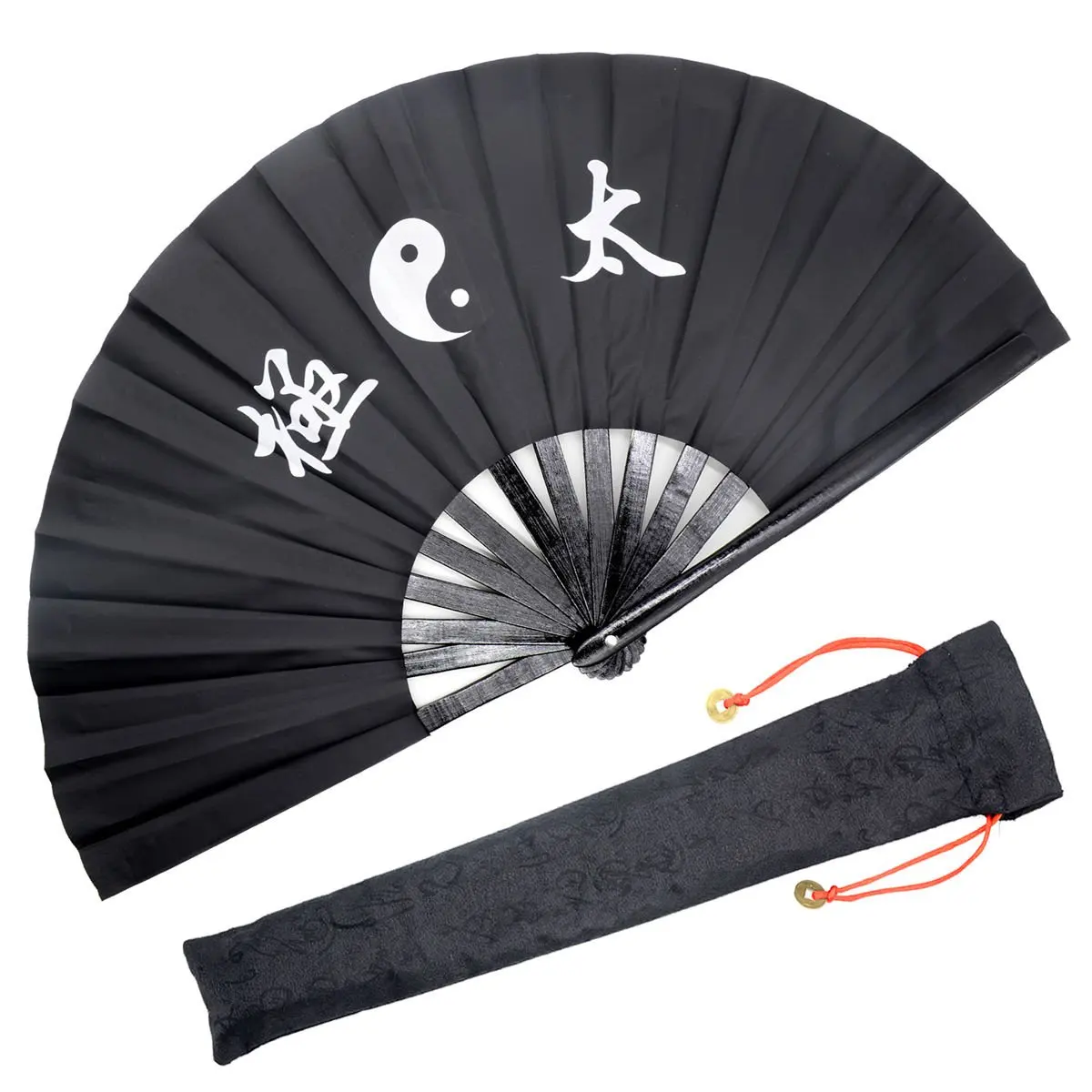 Factory Price 13 Inch Fabric Large Rave Fans Different Colors Rave Fan Custom