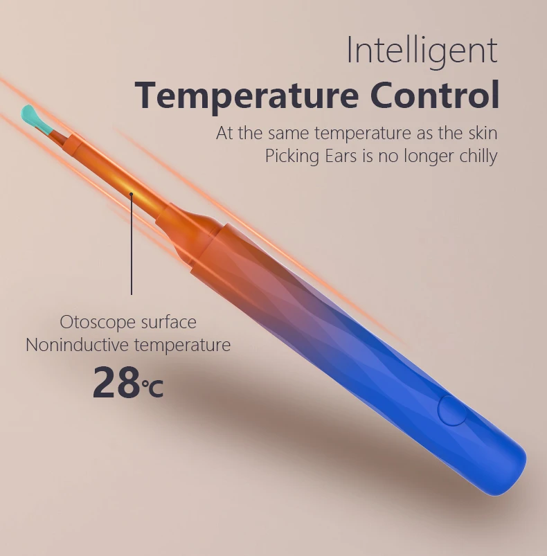 Wireless Y-201 1080P Ear Pick Tool Camera Earwax Removal Wifi Ear Cleaning Otoscope With Light Ear Cleaning Kit