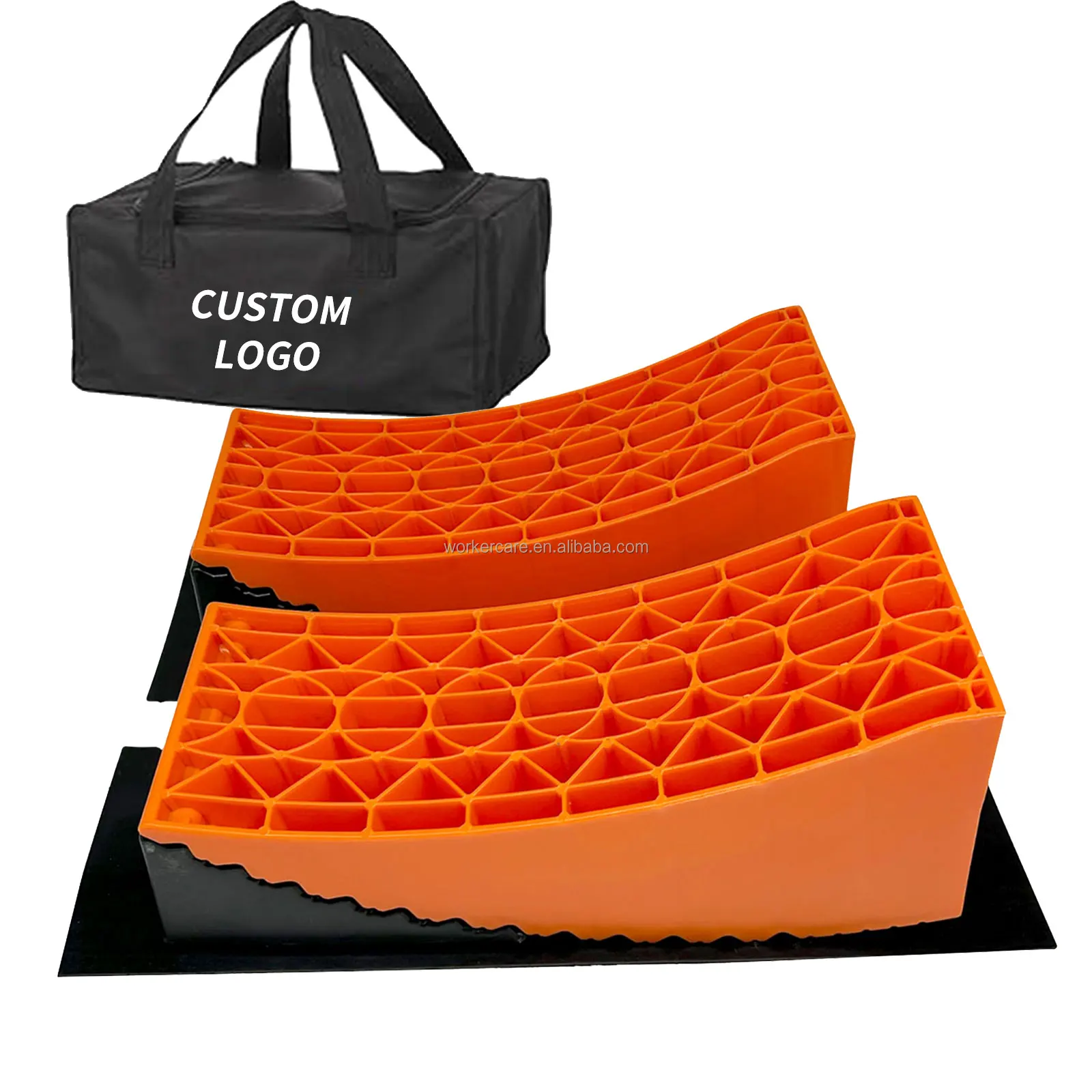 Raised Tire Change Ramp, RV Leveling Blocks for RV Camper Travel Trailer, Fits Dual Axle Tandem Wheel Aid Changing