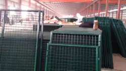 Стальные садовые ворота с порошковым покрытием