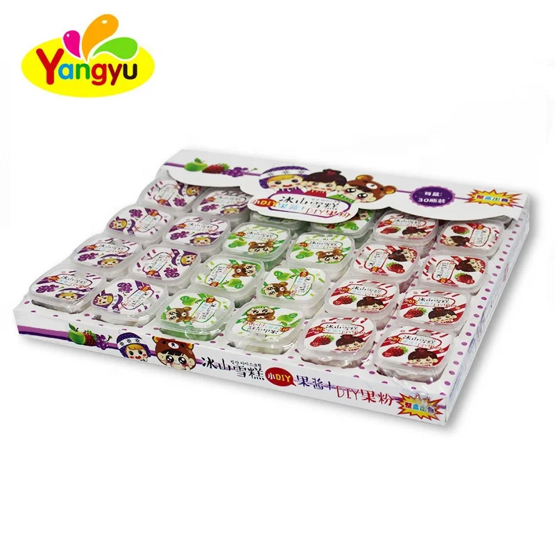 Фруктовый джем и фруктовый порошок смешанные конфеты DIY