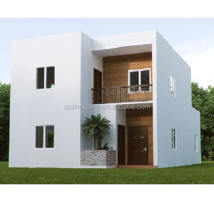 modern design beautiful fast building lightweight eps foam cement board prefab house/home