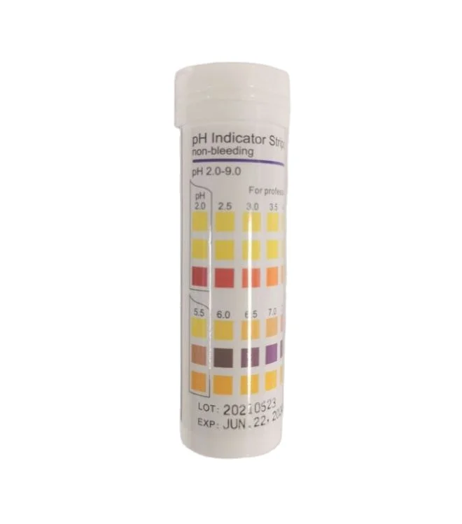 pH test strips 2.0-9.0 100pieces/pack