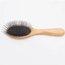 New style  beech handle cushion wooden hair brushes wholesale for travel