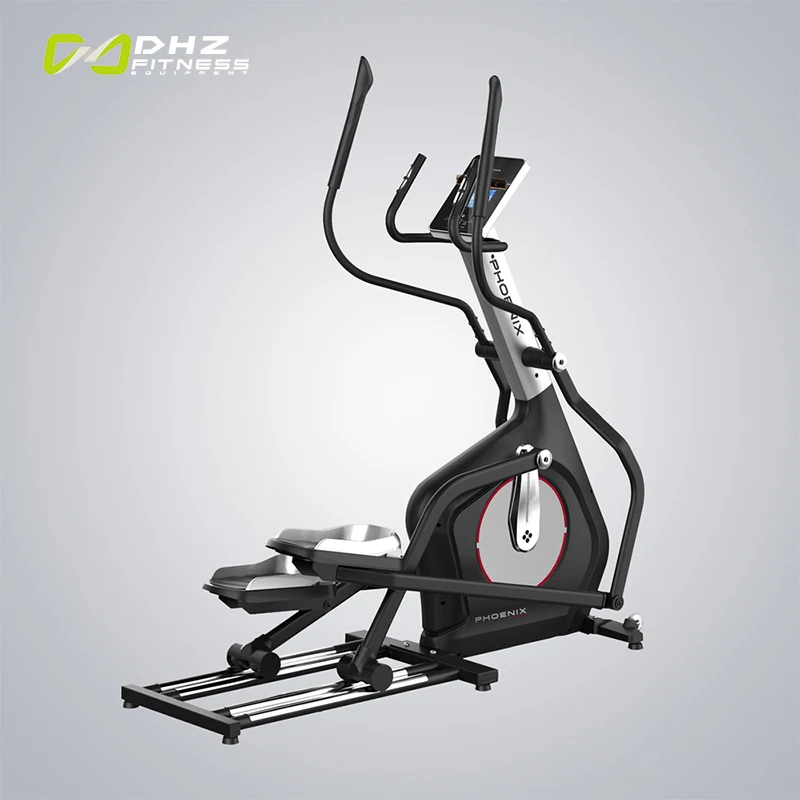 Electronics-Trainer-Elliptical-Bike Magnetic Elliptical Upright Trainer Machine Glider W Commercial 2020 For Outdoor Gym