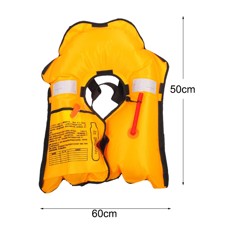 GARIDA Life Jacket Inflatable Automatic/Manual Inflatable PFD Life Vest for Adults  Life Jacket for water sports GEYJ-002