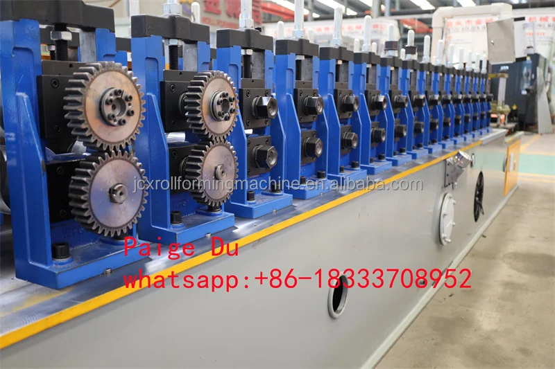 Roller Shutter Garage Door Profile Roll Forming Machine rolling up door slats making machine