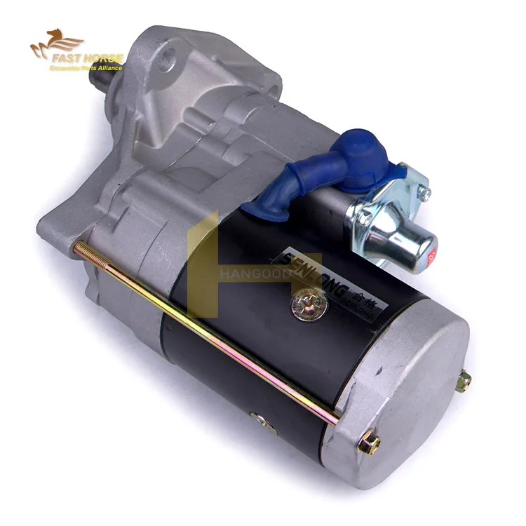 Excavator Parts 24V 8.5KW Motor Starter 3939303 3965284 3921403 3910644 3906752 5267909 for Cummins Diesel Engine 6BT 6CT 6CT8.3
