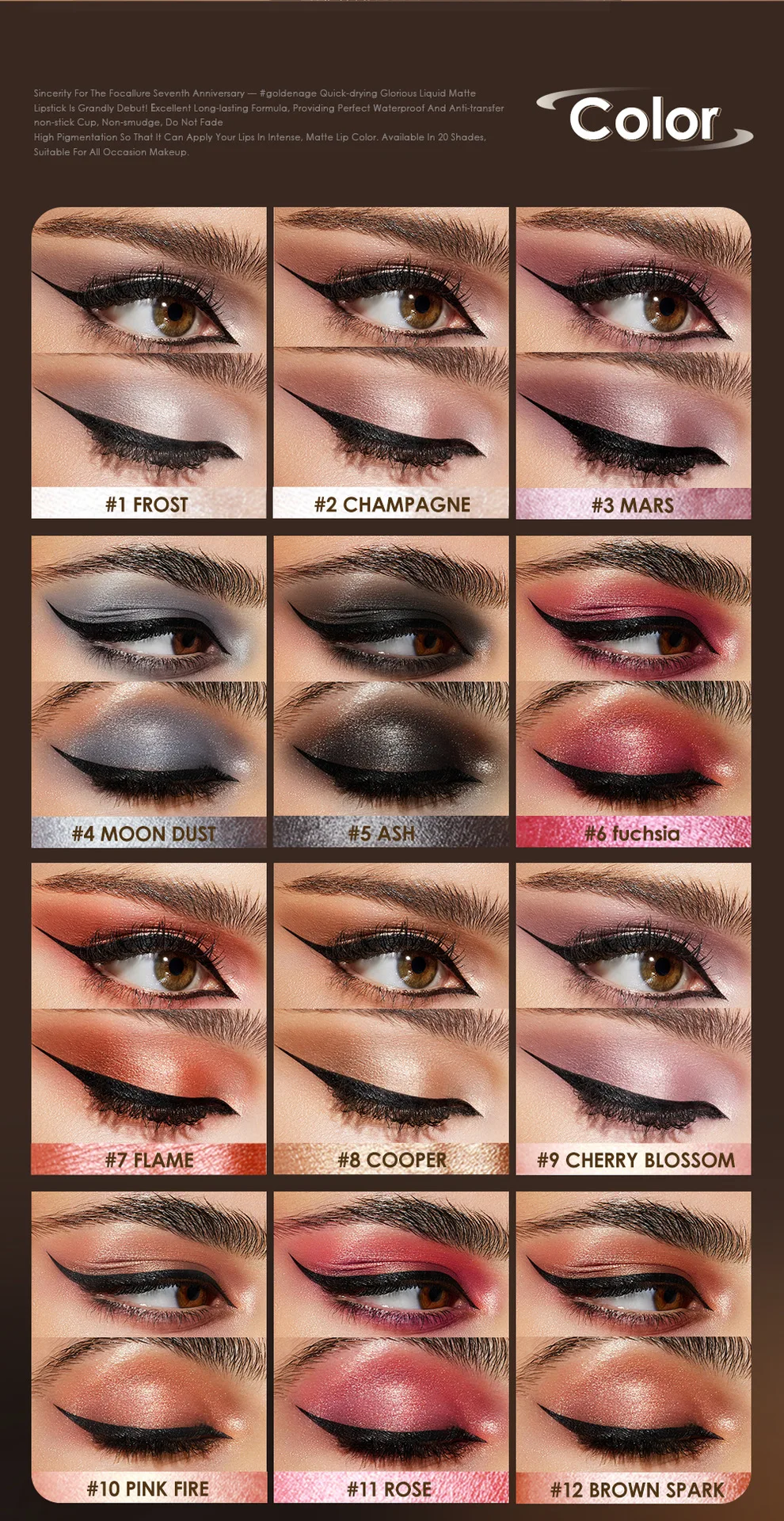Cream Eyeshadow Crayon Long Wear Eyeshadow & Liner Combination