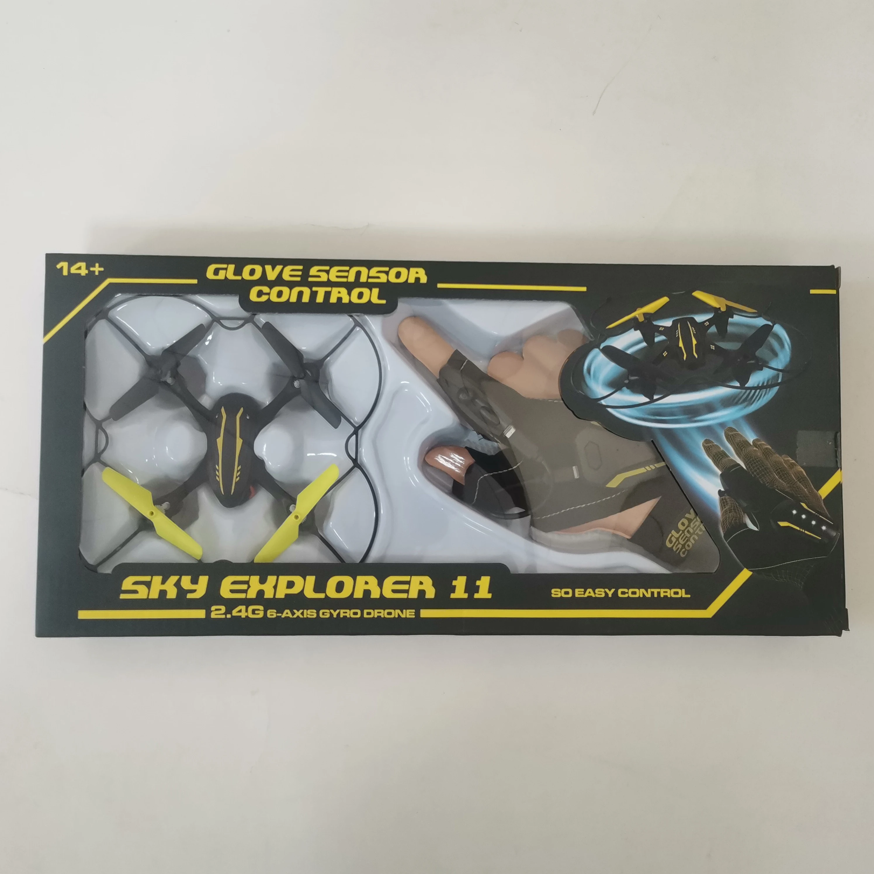 2.4 G finger sensing Remote control electric toy funny outdoor sky explorer mini drone RC toy