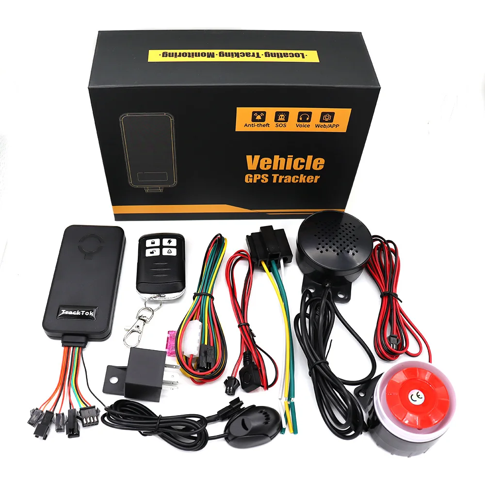 Voice Listen GPS Tracker for Vehicles,SOS Alarm Real Time GPS Tracking Device, Full Global Coverage Location Tracker for Car