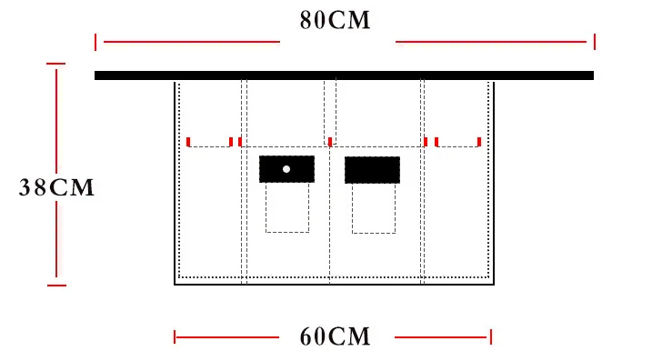 denim fashion half-length apron restaurant tea shop custom logo