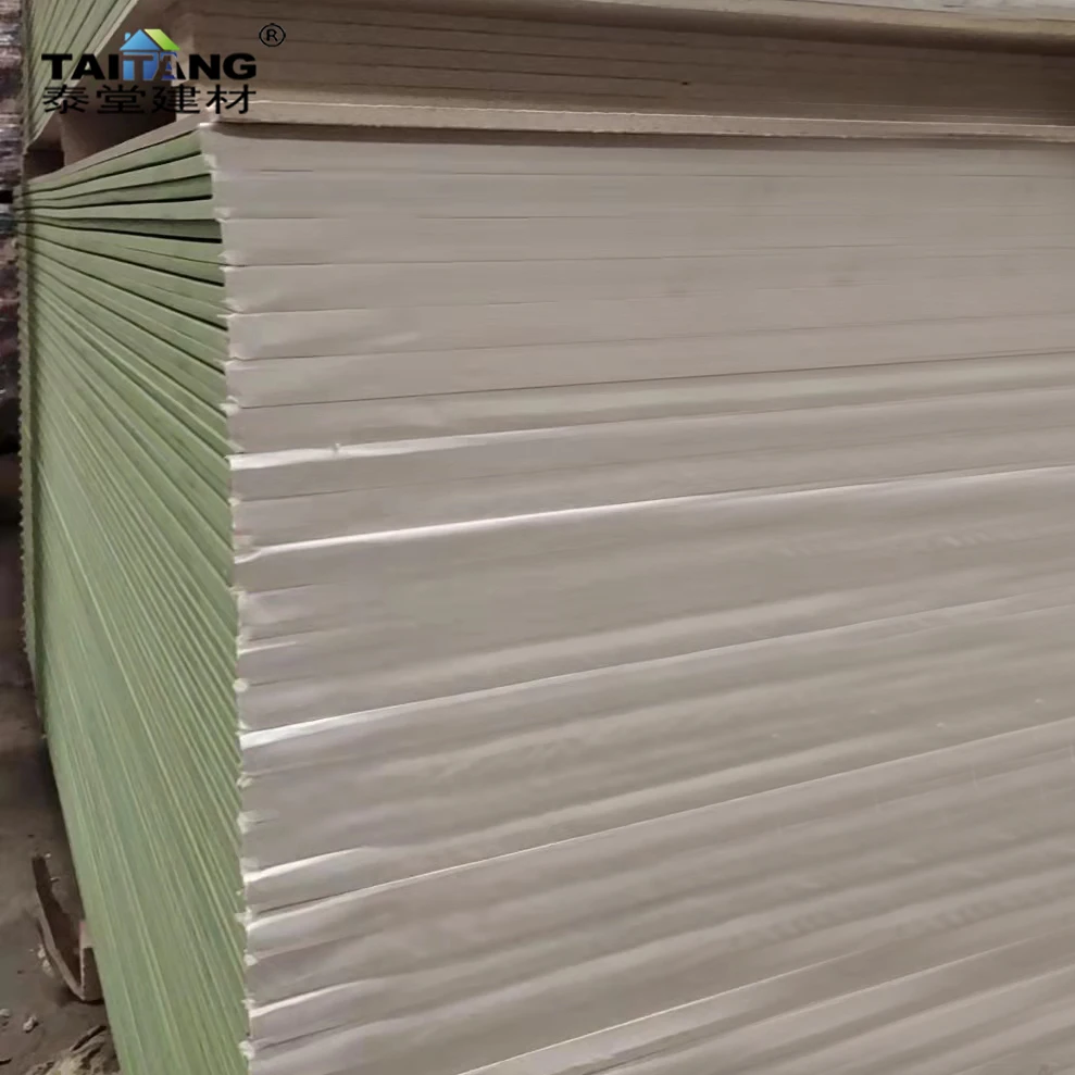 Sheetrock Drywall Water Resistant Placa Gib Board Guangzhou Wallboard Ba13