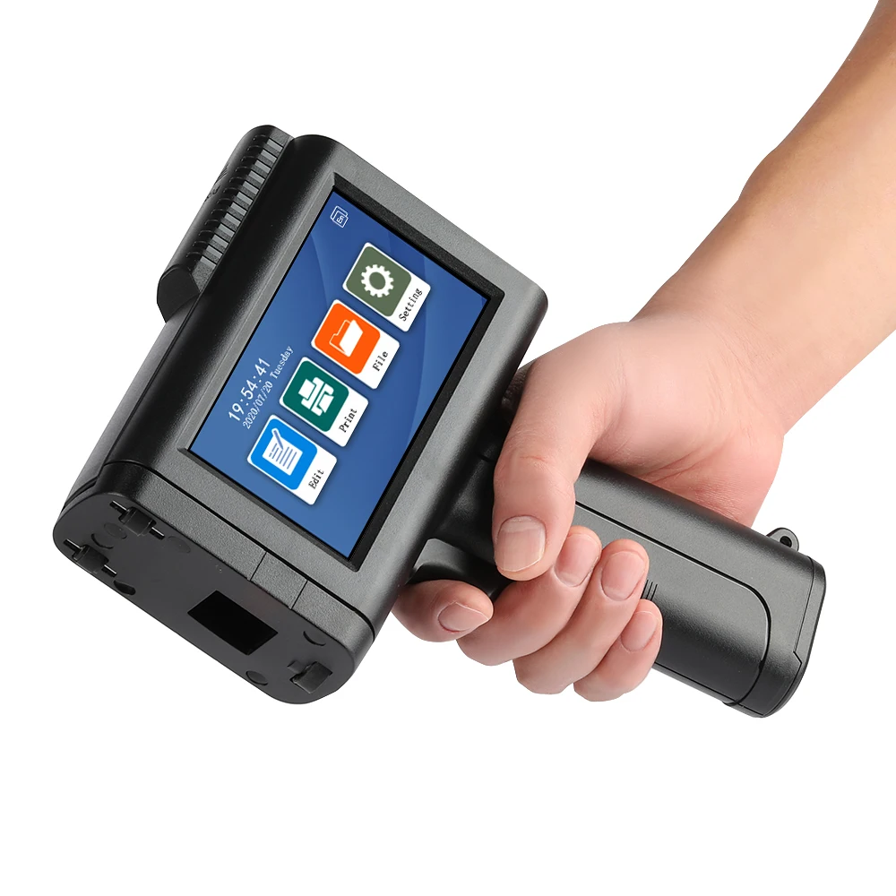 Kelier H9 Manual Handheld inkjet printer handjet portable printer coding machine for logo plastic