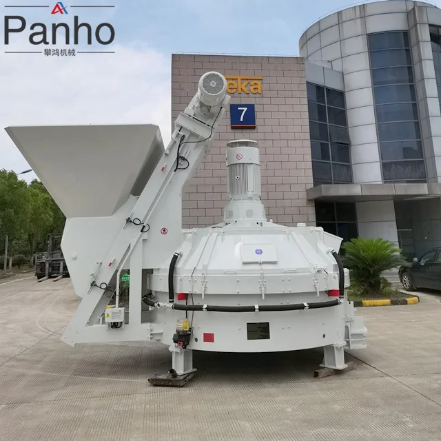 2m3/4800kgs High speed Germany brand industrial Teka planetary concrete mixer with skip hoist for UHPC