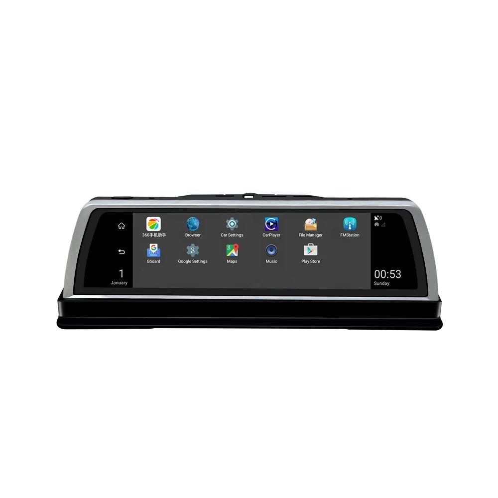 
10 inch Streaming Video Rearview Mirror 4G ADAS Car Camera Recorder 