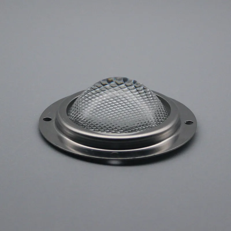 high power led lens glass 60 degree cob led optical lens in 50mm 60mm 78mm 90mm