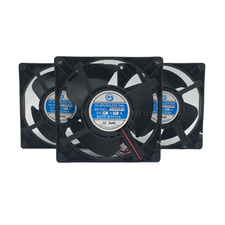Refrigerator DC fan 92mm 113mm 125mm 9238 12538 11338 industrial dc 12 volt fridge freezer motor 12537 125*37