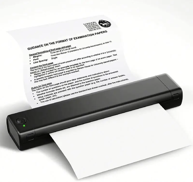 Printer Manufacturer No Ink Printers Thermale A4 Portable Blue tooth Wireless Mobile Office Thermal Printer impresora portatil