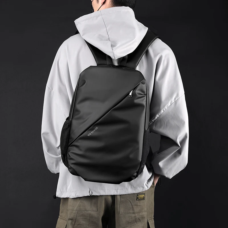 Factory price men backpack nylon material durable fashionable stylish Business Waterproof travel backpack