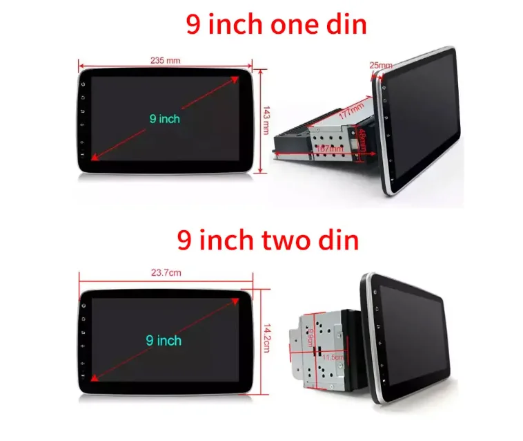 interior car accessories android car dvd player 10.1 inch usb car video player