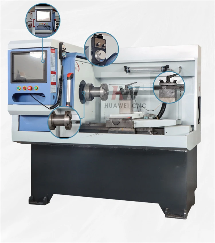 cheap price rim repair machine alloy wheel equipment HW0640 mag wheel repair machine for sale
