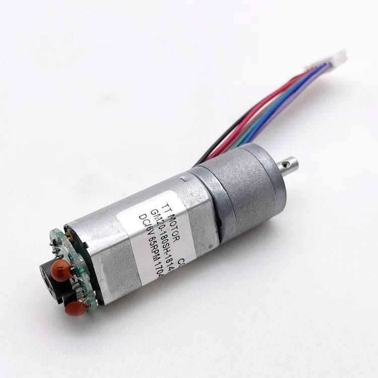 Small size dc gear motor GM20-180SH 6volt 12 volt gear motor with encoder for medical equipment