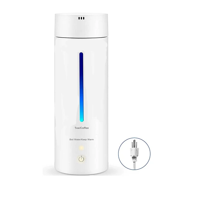 350ml 304 SUS  digital temperature control portable electric kettle Office Travel heating electric kettle for boiling water