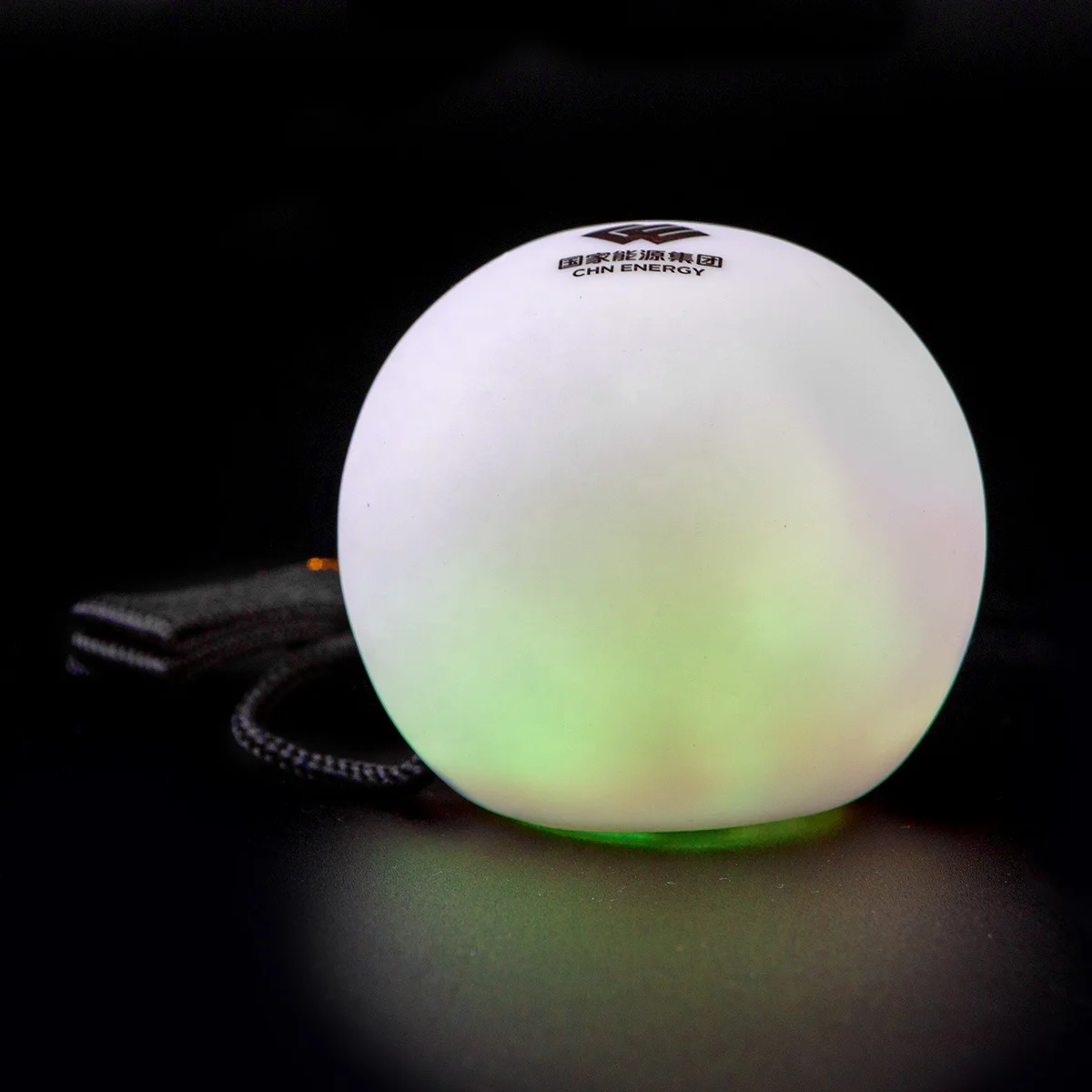 Colorful LED POI Dance Ball Flashing Light Dumped Body Glow Toy Ball