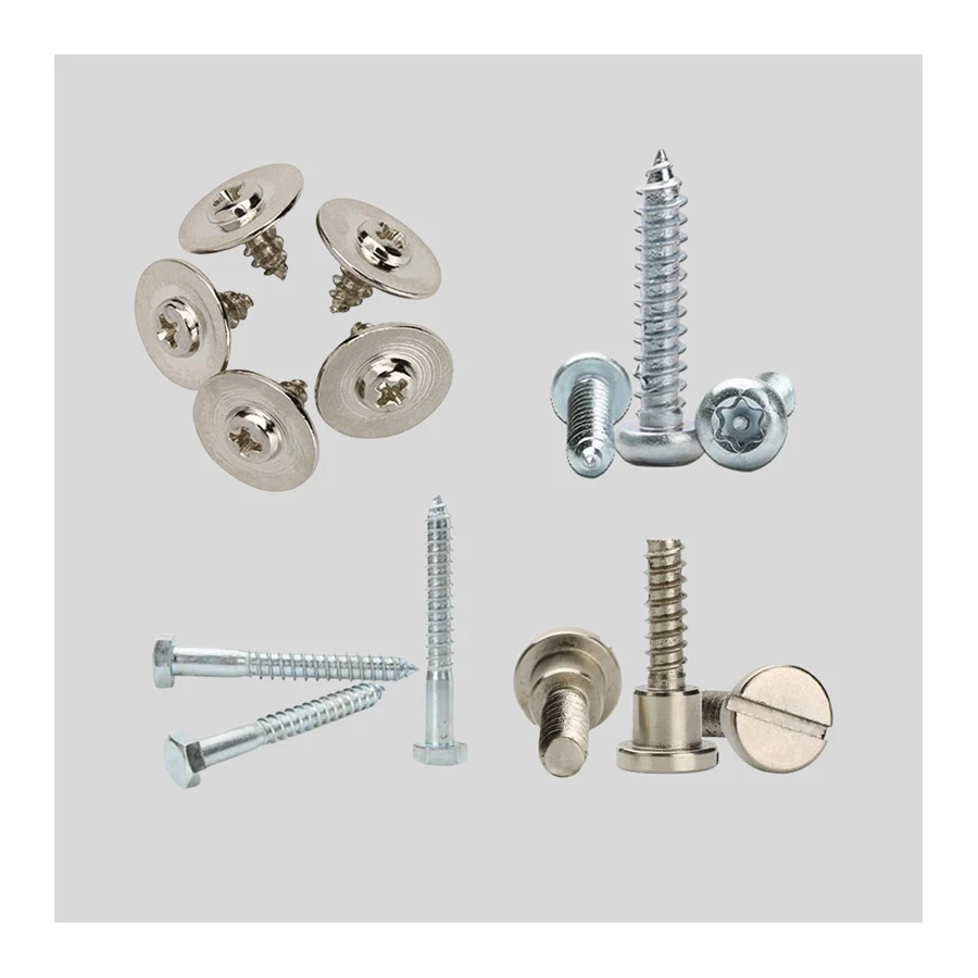 Wholesale M4 Screw Self-tapping Screw 304 316 Stainless Steel Cross Round Head Self Tapping Screw Bolts