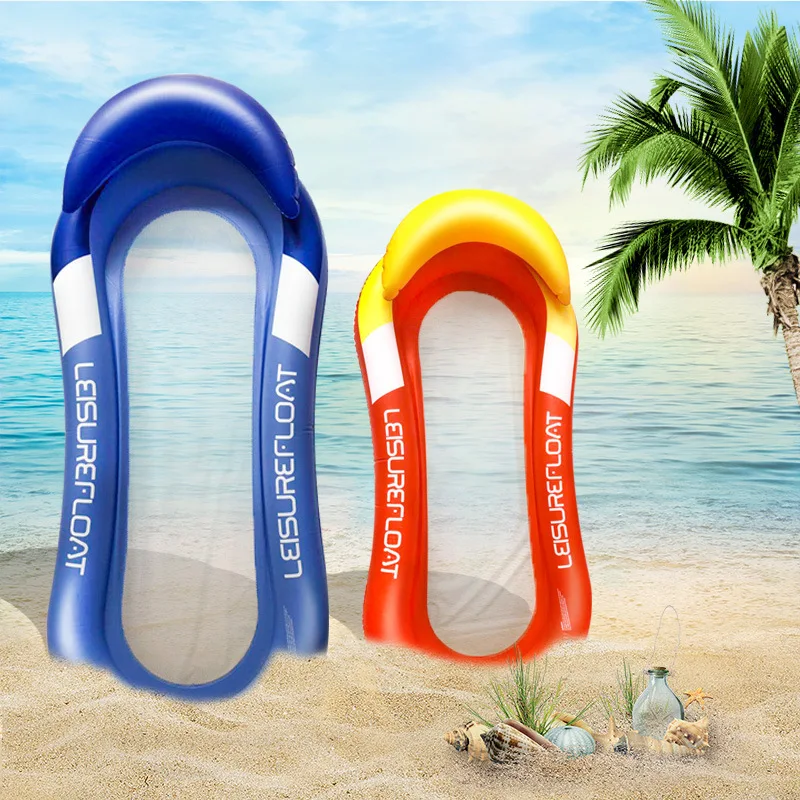 Pvc Water Lounger Wholesale Summer Foldable Floating Inflatable Pool Hammock