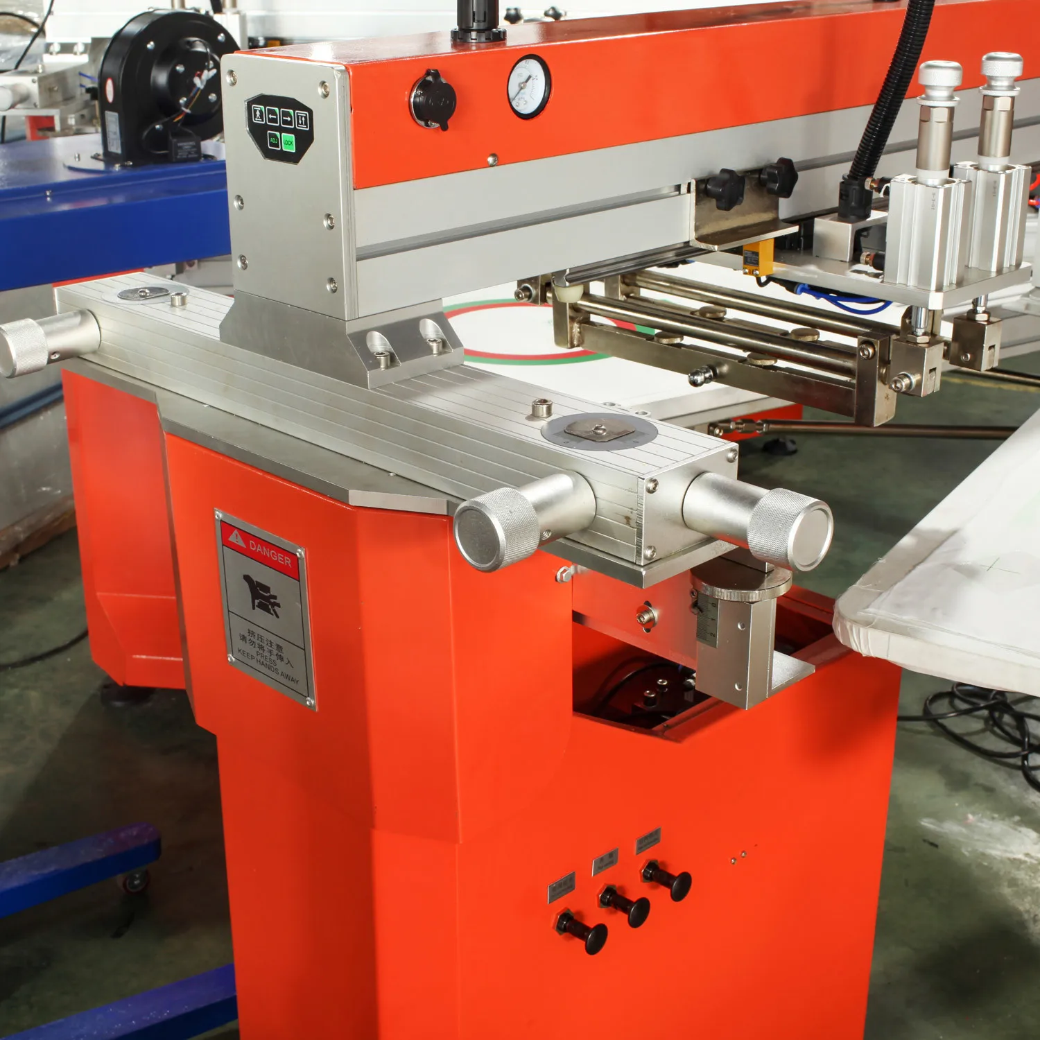 Chinese Factory Supply New mode piece rotary printing machine for mens polo shirts