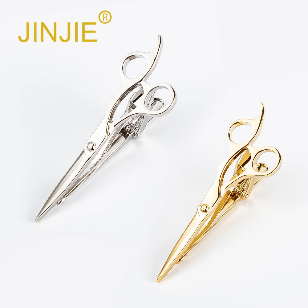 Оптовая продажа мужские металлические ножницы зажимы для галстука запонки или ювелирные изделия