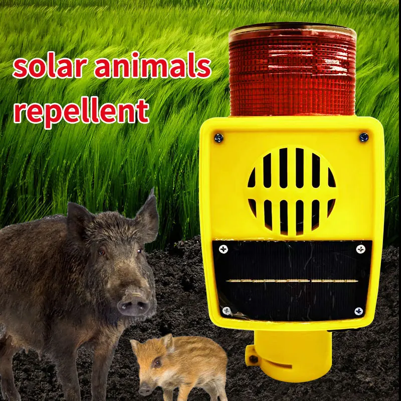 solar wild animals repellent frighten light loud different voice