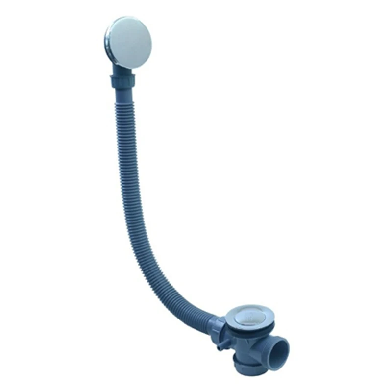 Plastic Sink Strainer Bath Filler Waste Overflow Bathtub Drain