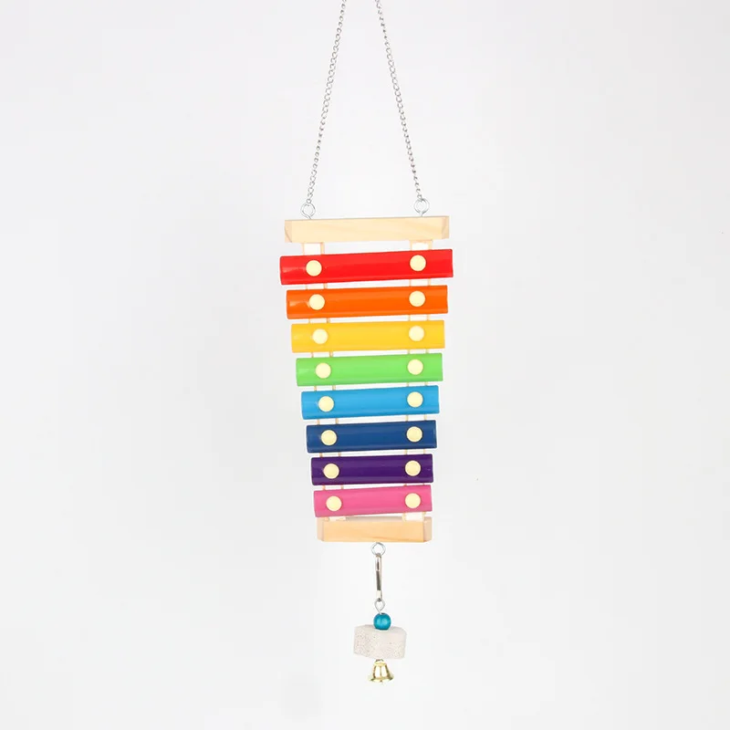 chicken Bell Strings Chewing Pet Parrot Bird Toys Part Soft Set Supplies Bird Cage Accessories