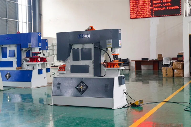 New product for hydraulic ironworker punching and cutting metal sheet  machine