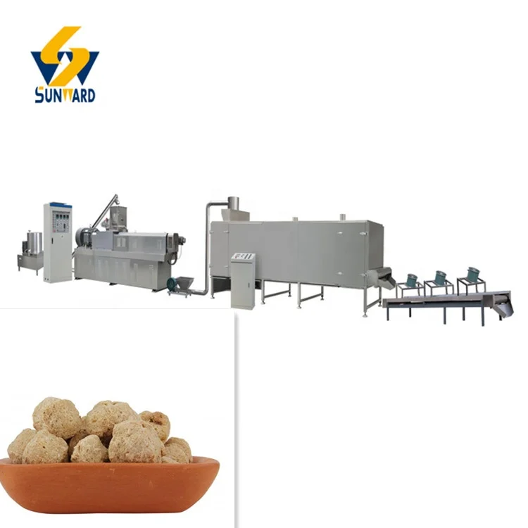 Hydrolyzed Soy Protein Equipment Vegetarian Meat Plant