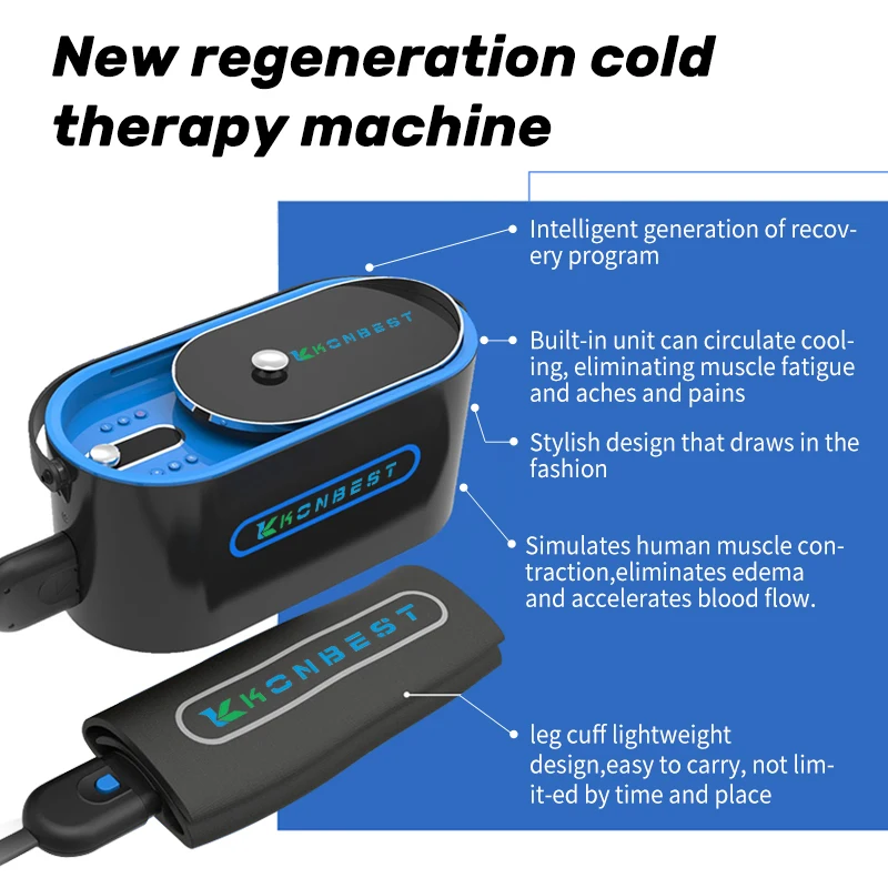 Nice Automatic Continuous Frozen Cold and Compression Ice Cuff Therapy Machine for Sale