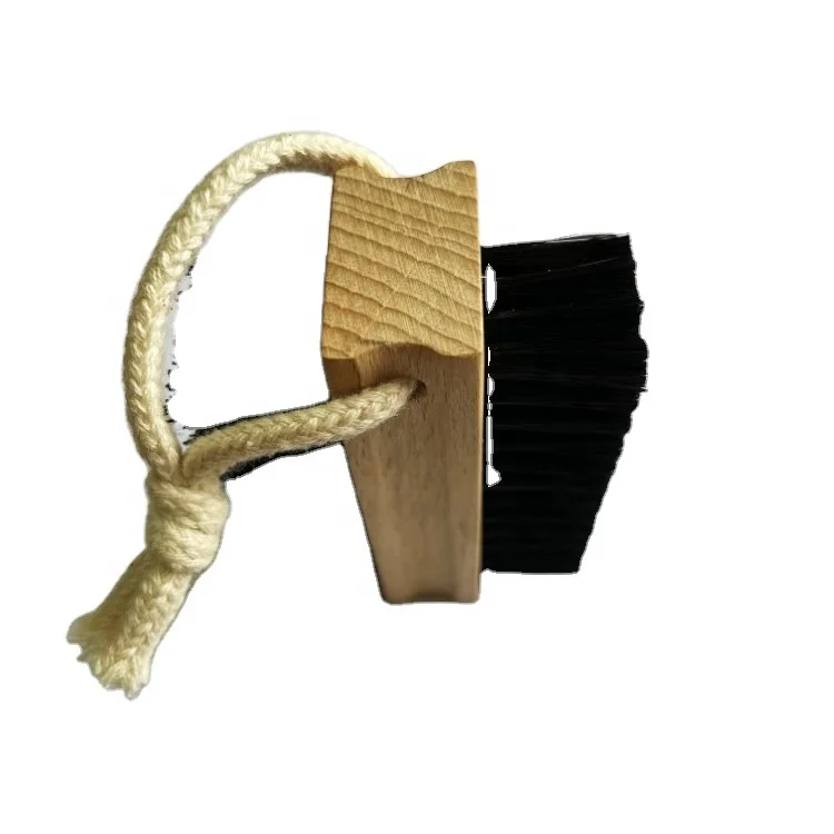 Factory Wholesale Custom Logo Boot Football Basketball Wooden Sneaker Shoe Cleaning Polishing Brush