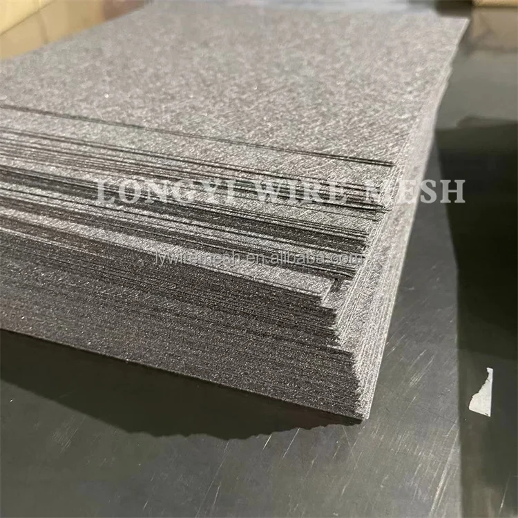0.7mm-2mm titanium foam grade 2 sintered porous titanium ti foam