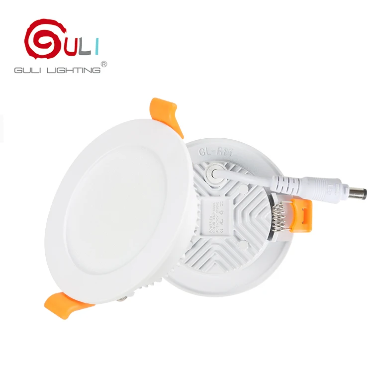 Ultra thin white round recessed saa smd 5w 9w 12w 18w 24w led downlight
