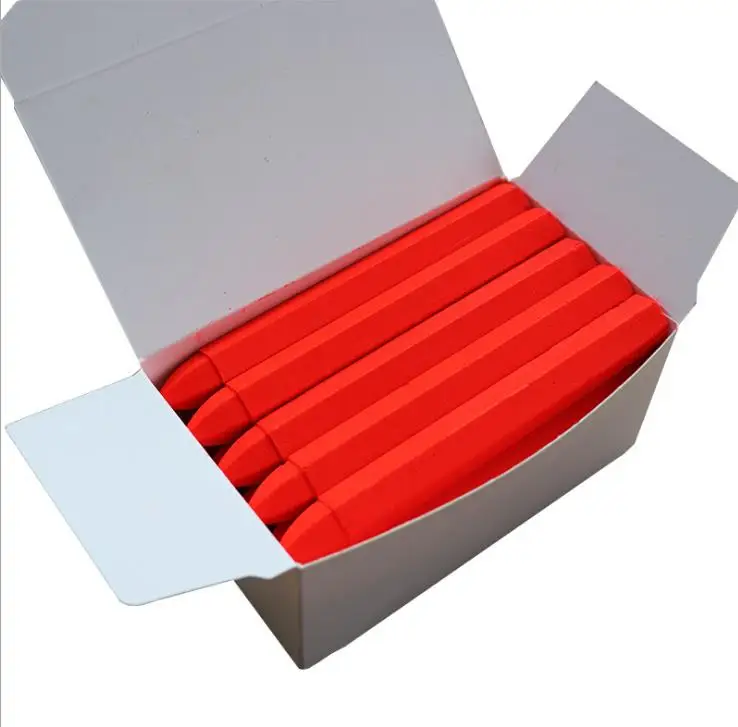 8 Colors Hexagonal Lumber Marking Crayon for Industrial Wood Painting Lead-Free