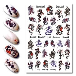 nail sticker art flower 2d EB series DIY Decoration 2021 Fashion customized design cartoon Self-adhesive Decals