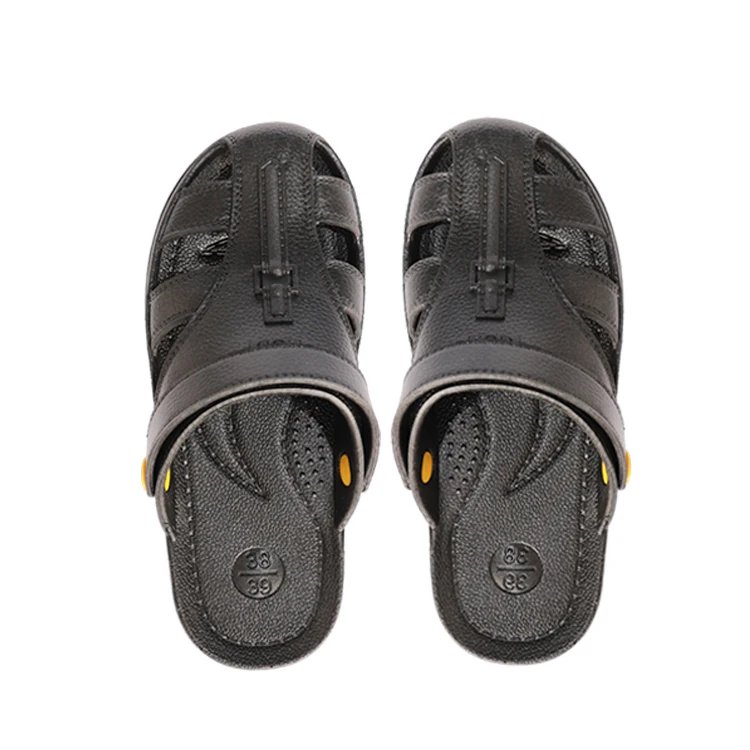 Антистатические безопасные тапочки из ПВХ Cleanroom ESD