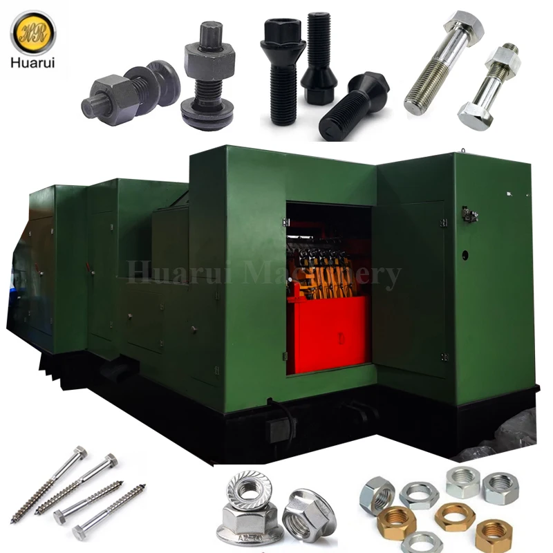 M6-M36 Automatic Multi Stations nut bolt manufacturing machine nuts and bolts making machines